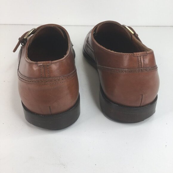 Bostonian Florentine Italy Single Monk Brown 10 M - Picture 6 of 12